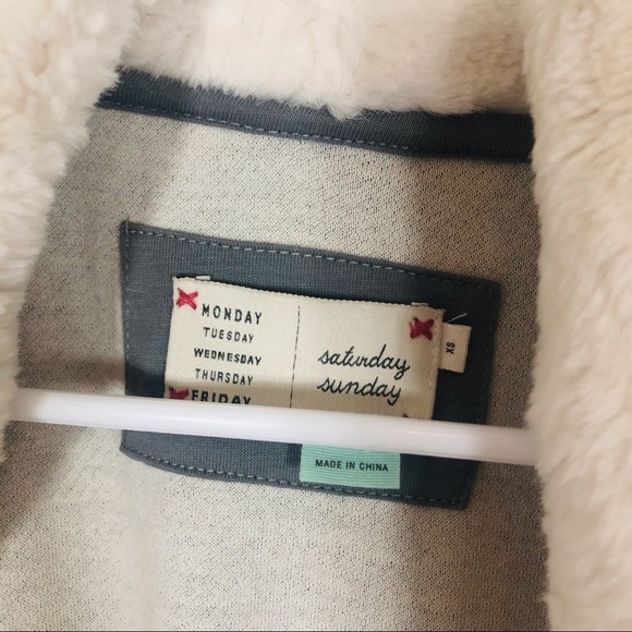 Anthro🔥SALE🔥 Saturday Sunday gray Ambrose cardigan - Picture 8 of 10